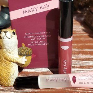 Rose Pink Matte + Shine Lip Set - Limited Edition Mary Kay